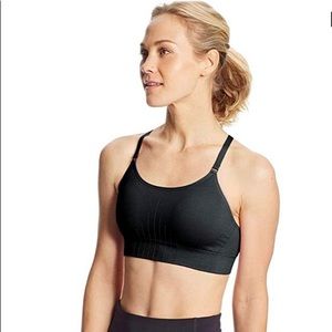 C9 Champion DuoDry Racer Back Black Sports Bra XXL